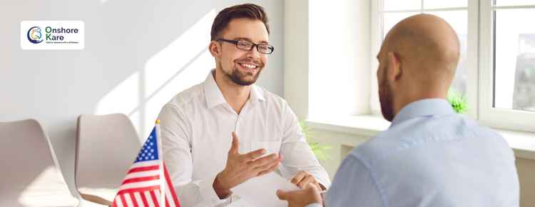 A person entering a USCIS field office